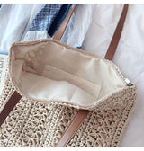 Women’s Straw Woven Summer Bag Tote Bag for Beach, Vacation & Summer Outfits