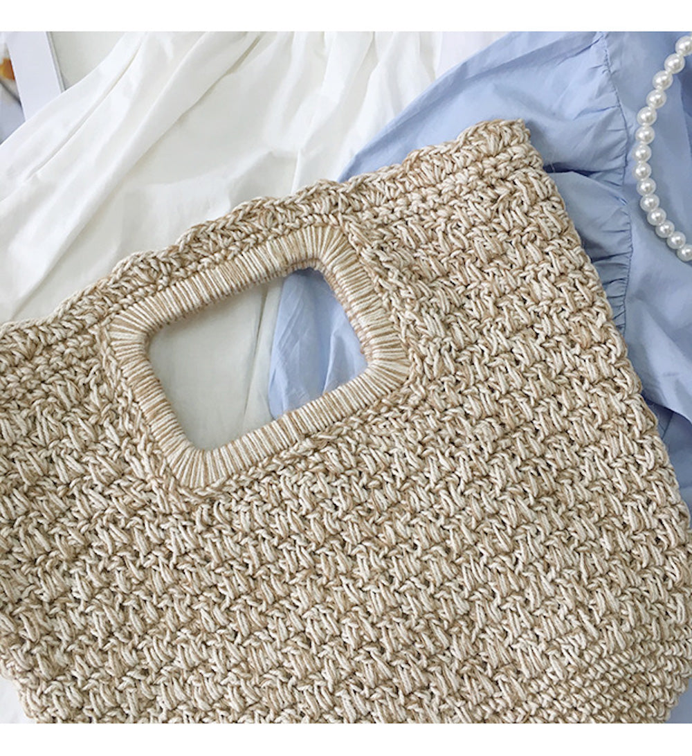 Women’s Harajuku Style Cotton Top Handle Tote Bag for Boho Everyday Style & Gifts