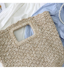 Women’s Harajuku Style Cotton Top Handle Tote Bag for Boho Everyday Style & Gifts