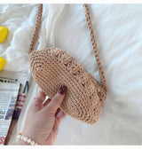 Women’s Floral Crochet Mini Purse Crossbody Bag for Boho Everyday Style & Gifts