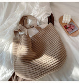 Women’s Large Crochet Tote Bag for Boho Everyday Style & Gifts