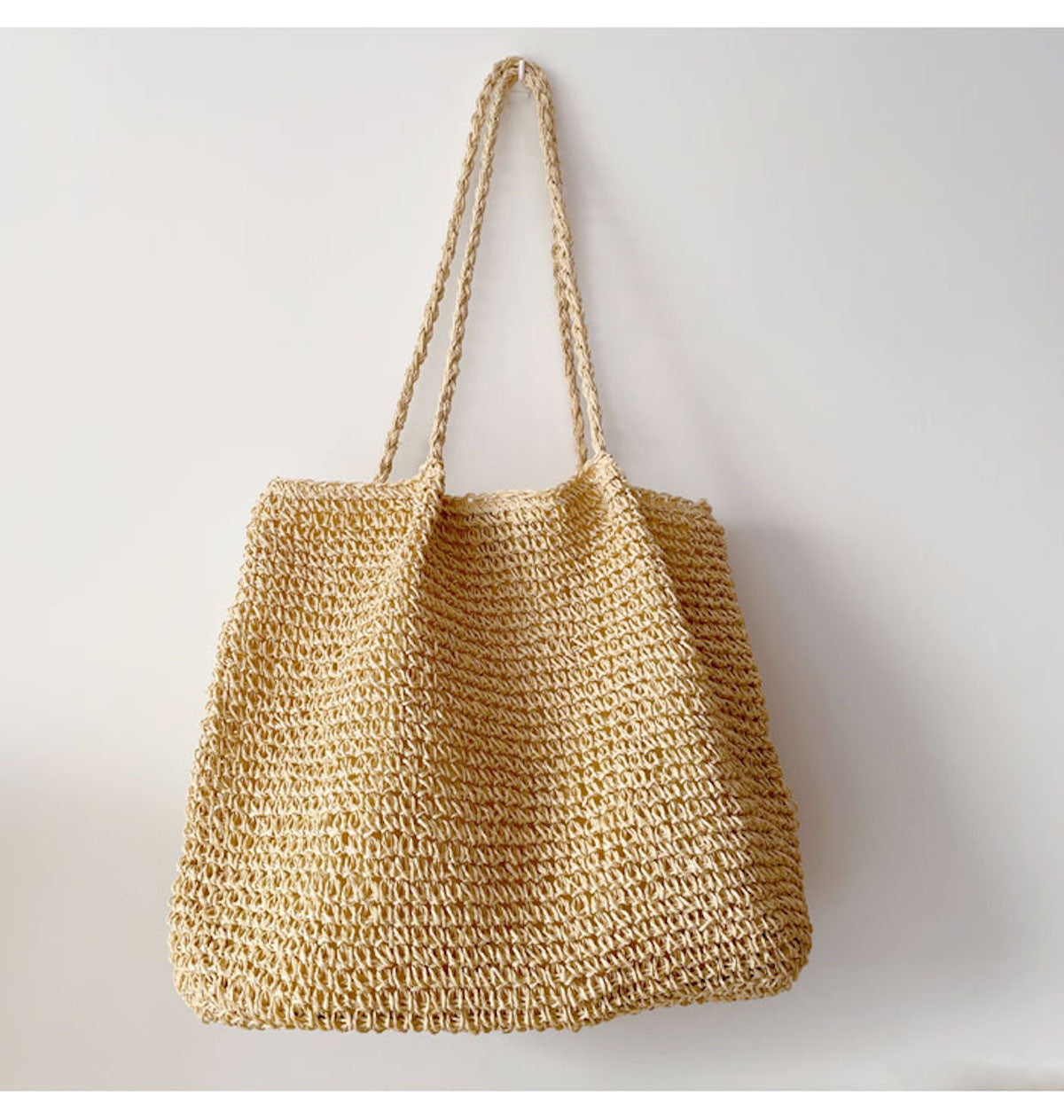 Women’s Straw Woven Tote for Beach, Vacation & Summer Outfits