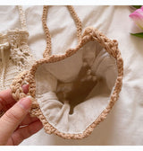 Women’s Crochet Floral Crossbody Bag for Boho Everyday Style & Gifts