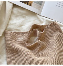 Women’s Crochet Cotton Retro Style Knit Handbag Shoulder Bag for Boho Everyday Style & Gifts
