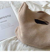 Women’s Crochet Cotton Retro Style Knit Handbag Shoulder Bag for Boho Everyday Style & Gifts