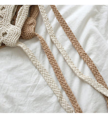 Women’s Retro Cotton Crochet Shoulder Bag for Boho Everyday Style & Gifts
