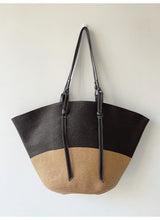 Women’s Large Shell Shaped Straw Purse Beach Bag for Beach, Vacation & Summer Outfits