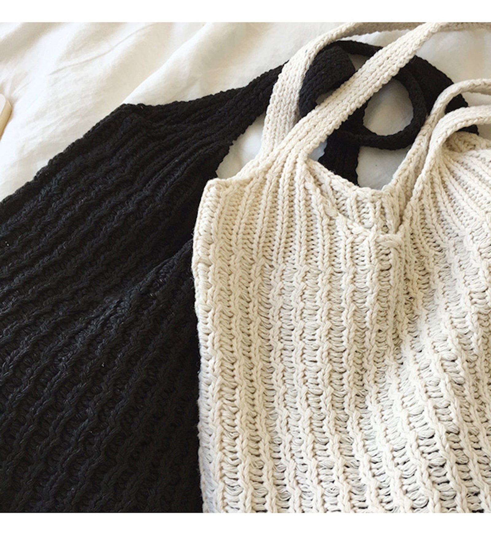 Women’s Retro Twist Cotton Knitted Shoulder Bag for Boho Everyday Style & Gifts