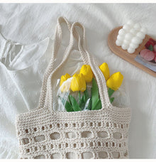 Women’s Artsy Crochet Bucket Bag for Boho Everyday Style & Gifts