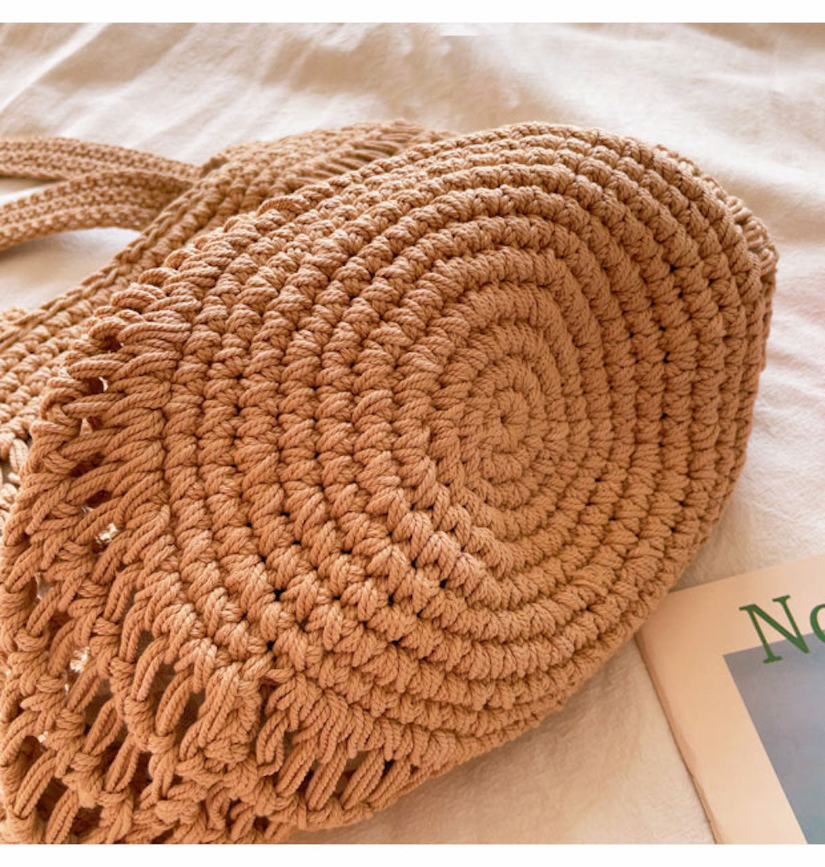 Women’s Cotton Bucket Bag for Boho Everyday Style & Gifts