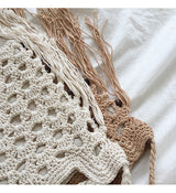 Women’s Retro Cotton Crochet Shoulder Bag for Boho Everyday Style & Gifts