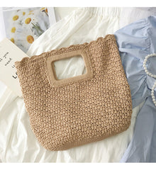 Women’s Harajuku Style Cotton Top Handle Tote Bag for Boho Everyday Style & Gifts