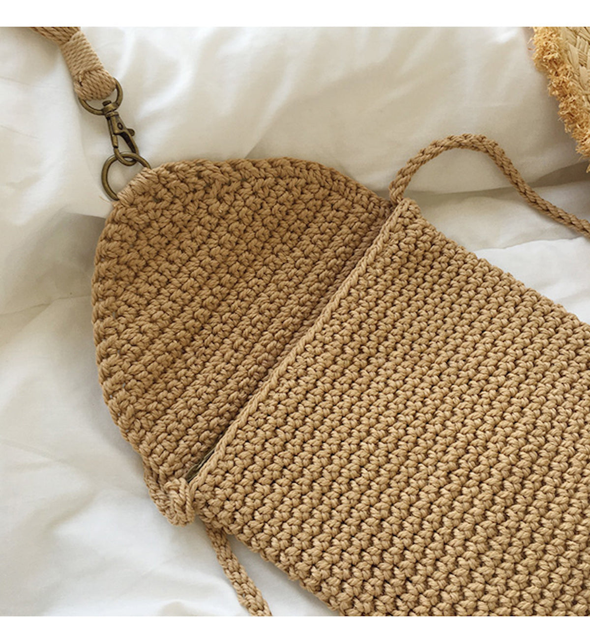 Women’s Handmade Crochet Mini Purse with Tassel Crossbody Bag for Boho Everyday Style & Gifts