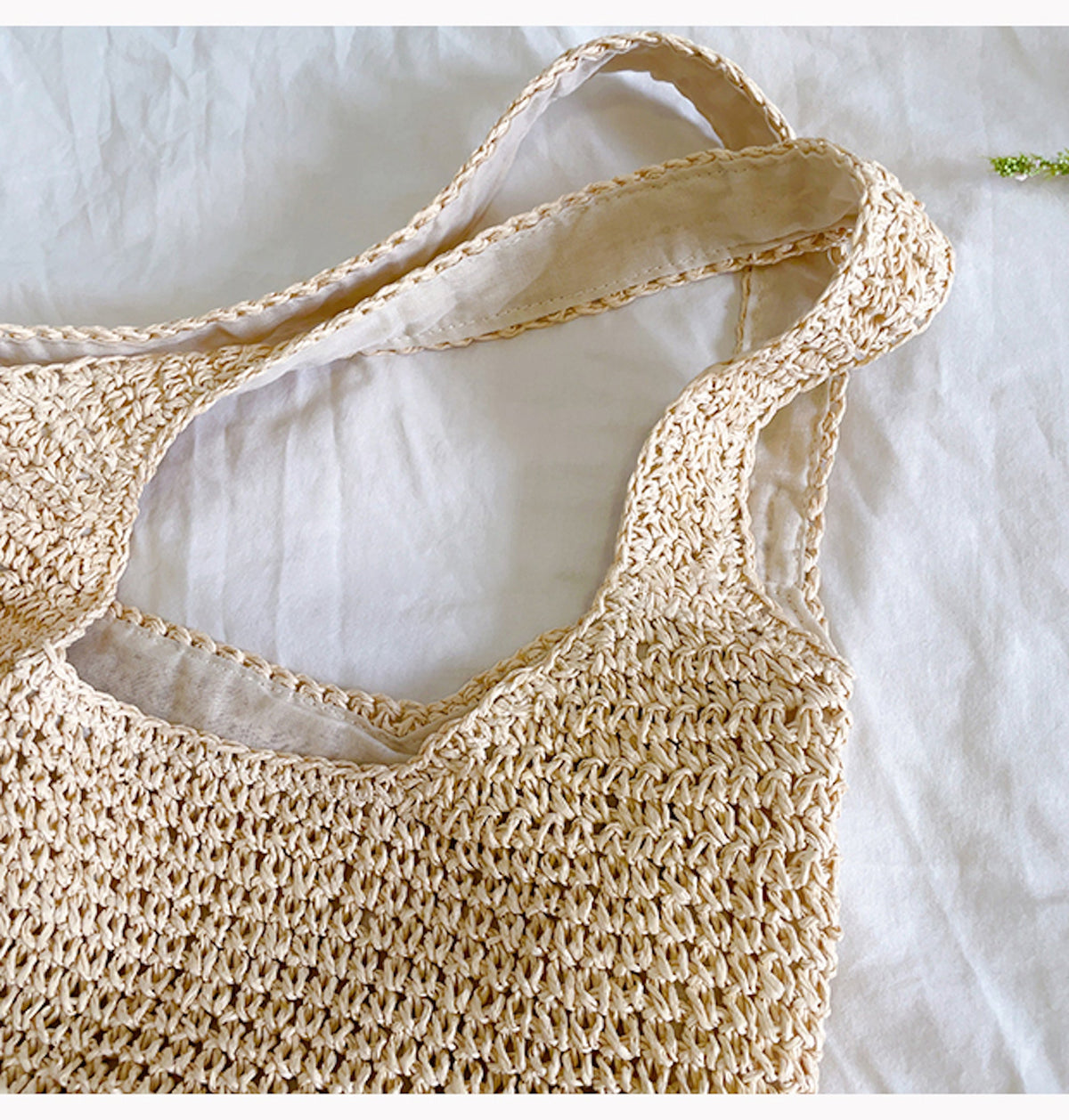 Women’s Chic Straw Woven Bag Shoulder Bag for Beach, Vacation & Summer Outfits