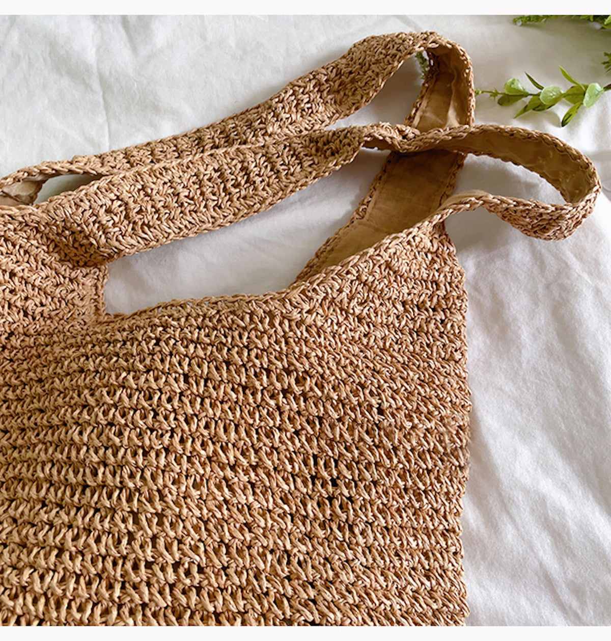 Women’s Chic Straw Woven Bag Shoulder Bag for Beach, Vacation & Summer Outfits