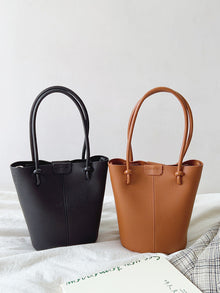 Elegante Damen-Leder-Beuteltasche Umhängetasche für alltägliche Stadt-Outfits
