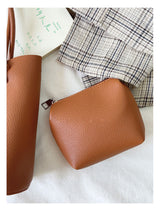 Women’s Chic Leather Bucket Bag Crossbody Bag for Everyday City Outfits