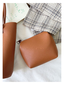 Elegante Damen-Leder-Beuteltasche Umhängetasche für alltägliche Stadt-Outfits