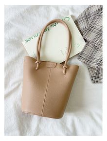 Elegante Damen-Leder-Beuteltasche Umhängetasche für alltägliche Stadt-Outfits