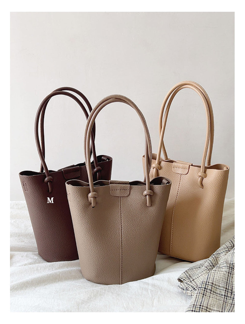 Elegante Damen-Leder-Beuteltasche Umhängetasche für alltägliche Stadt-Outfits