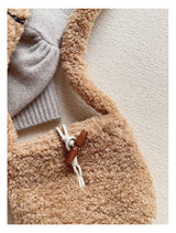 Women’s Faux Furry Crossbody Bag for Cozy Everyday Outfits