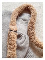 Women’s Faux Furry Crossbody Bag for Cozy Everyday Outfits