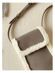 Women’s Faux Furry Crossbody Bag for Cozy Everyday Outfits