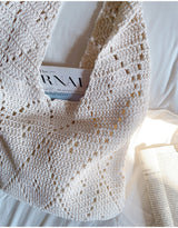 Women’s Handmade Crochet Retro Style Tote Bag for Boho Everyday Style & Gifts