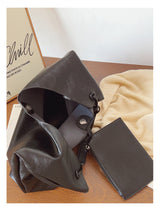 Women’s Simple Leather Tote Bag for Everyday City Outfits