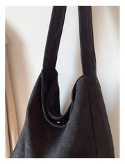 Women’s Soft Leather Soft Suede Shoulder Bag for Everyday City Outfits
