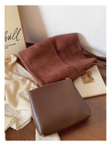 Women’s Soft Leather Soft Suede Shoulder Bag for Everyday City Outfits