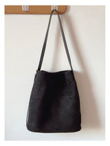 Women’s Soft Leather Soft Suede Shoulder Bag for Everyday City Outfits