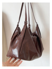 Soft Suede Leather Shoulder Bag for Women, Everyday City Purse