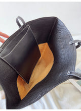Women’s Large Shell Shaped Straw Purse Beach Bag for Beach, Vacation & Summer Outfits