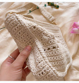 Women’s Handmade Crochet Messenger Bag for Boho Everyday Style & Gifts