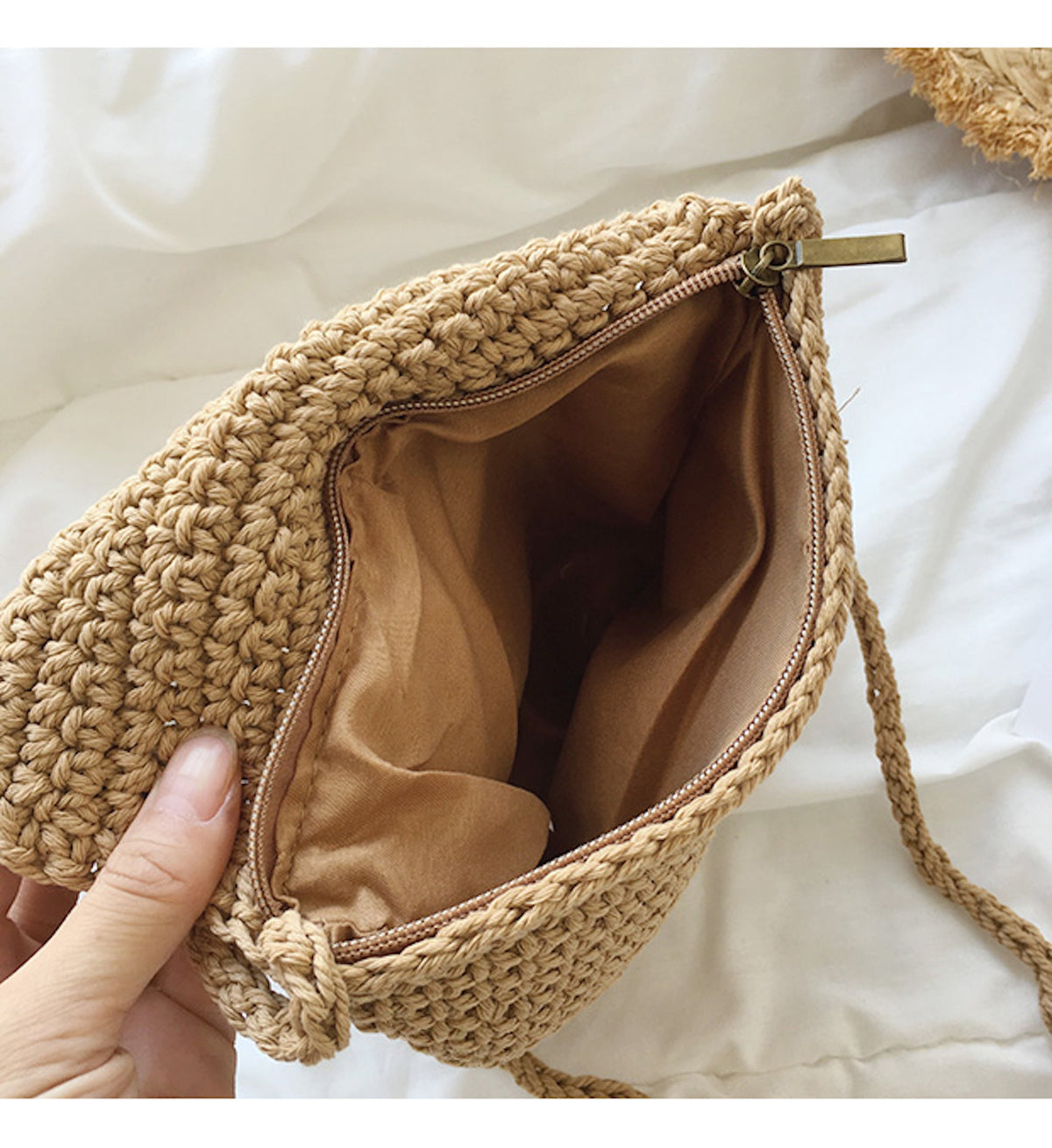 Women’s Handmade Crochet Mini Purse with Tassel Crossbody Bag for Boho Everyday Style & Gifts