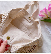 Women’s Handmade Crochet Large Fishnet Tote for Boho Everyday Style & Gifts