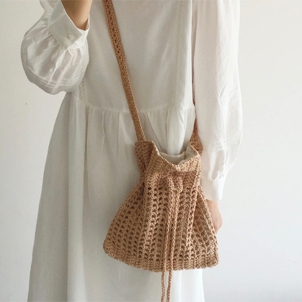 Handgemachte Crossbody-Tasche für Damen im Boho-Stil – ideal für den Alltag und als Geschenk