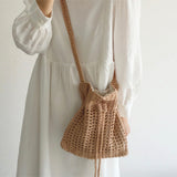 Women’s Handmade Crochet Crossbody Bag for Boho Everyday Style & Gifts
