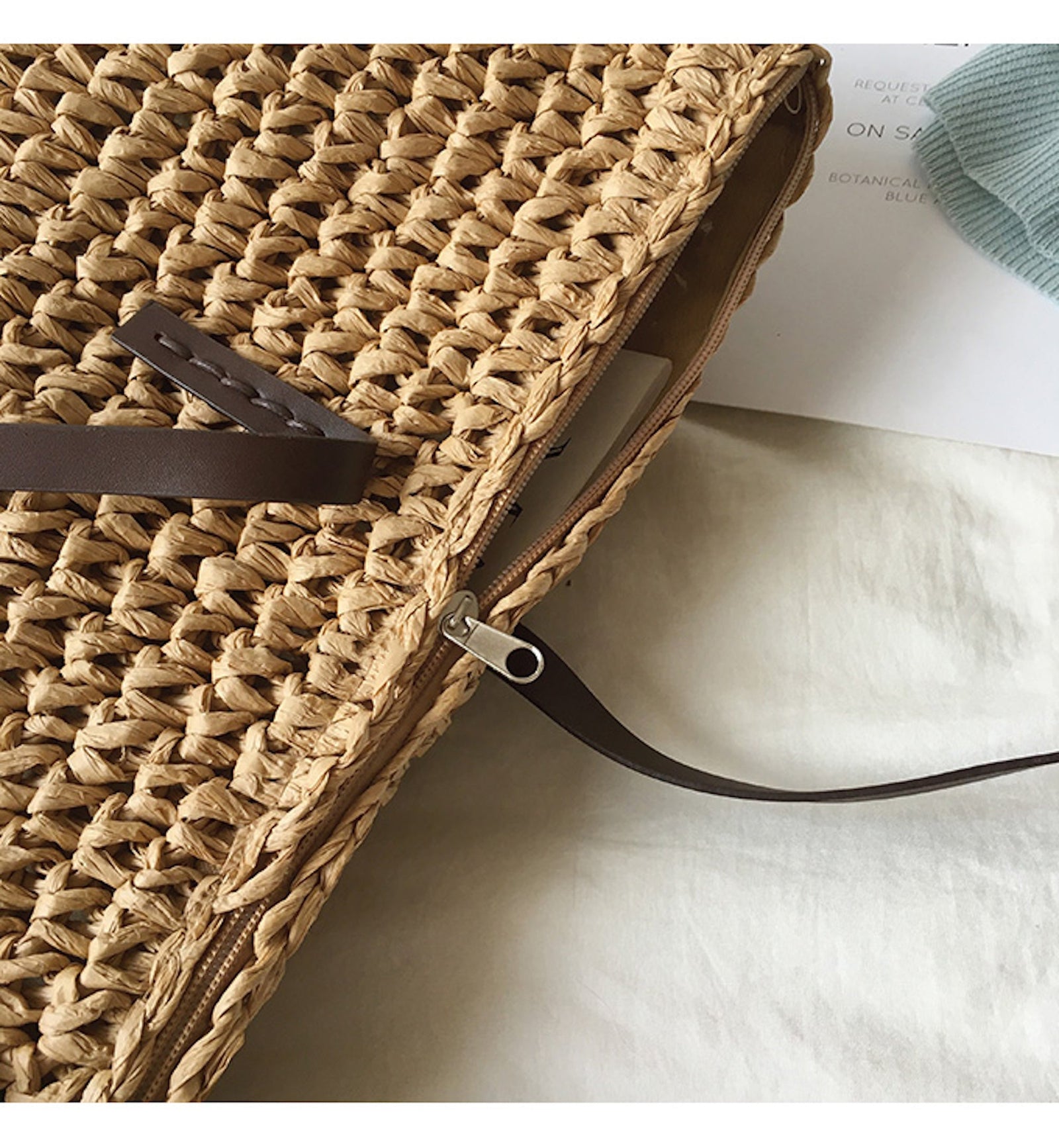 Women’s Everyday Large Straw Woven Summer Bag Tote Bag for Beach, Vacation & Summer Outfits