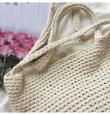 Women’s Large Crochet Cotton Bucket Bag for Boho Everyday Style & Gifts