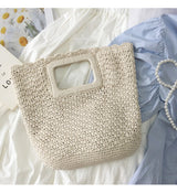 Women’s Harajuku Style Cotton Top Handle Tote Bag for Boho Everyday Style & Gifts