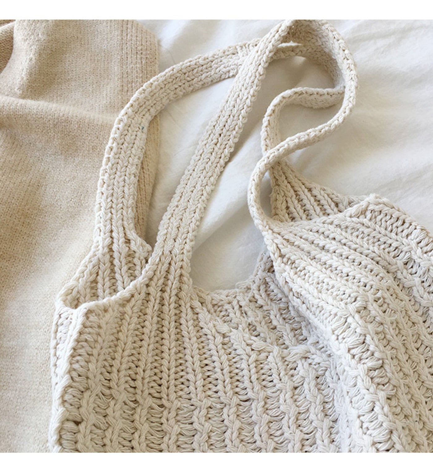 Women’s Retro Twist Cotton Knitted Shoulder Bag for Boho Everyday Style & Gifts