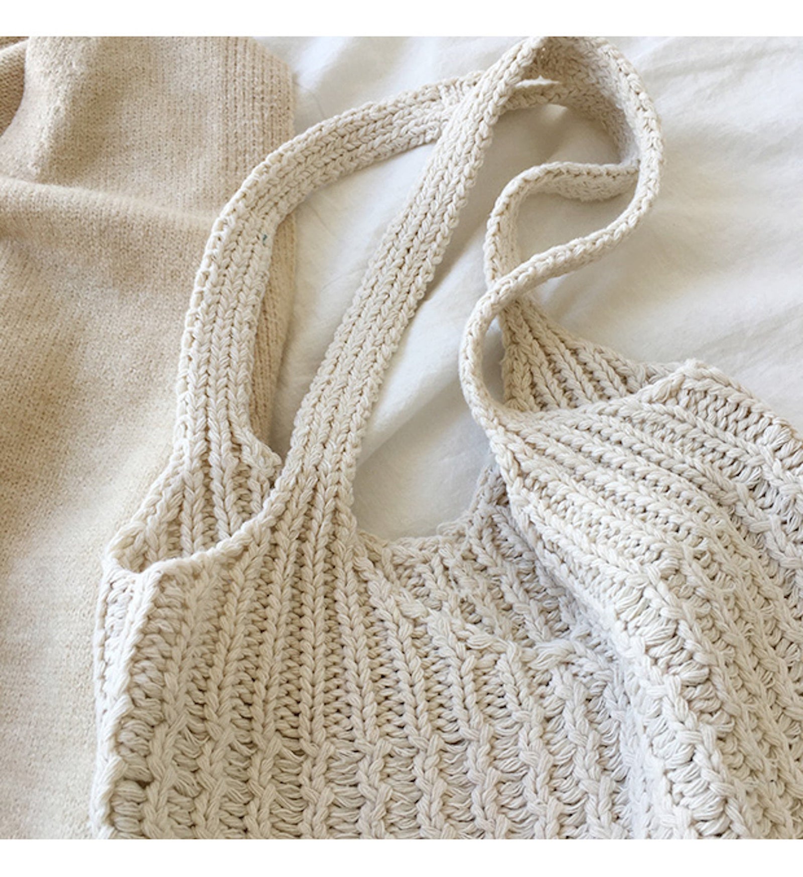 Women’s Retro Twist Cotton Knitted Shoulder Bag for Boho Everyday Style & Gifts