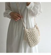 Women’s Natural Cotton Casual Shoulder Bag for Boho Everyday Style & Gifts