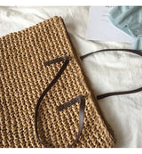 Women’s Everyday Large Straw Woven Summer Bag Tote Bag for Beach, Vacation & Summer Outfits