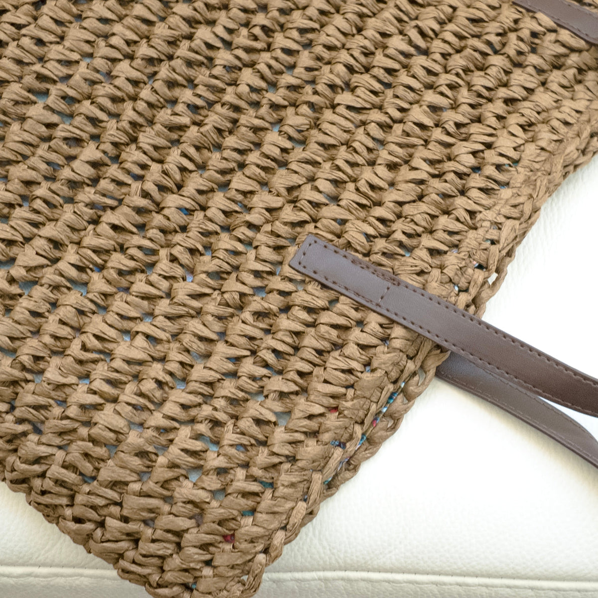 Women’s Large Straw Woven Summer Tote Bag for Beach, Vacation & Summer Outfits