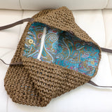 Women’s Large Straw Woven Summer Tote Bag for Beach, Vacation & Summer Outfits