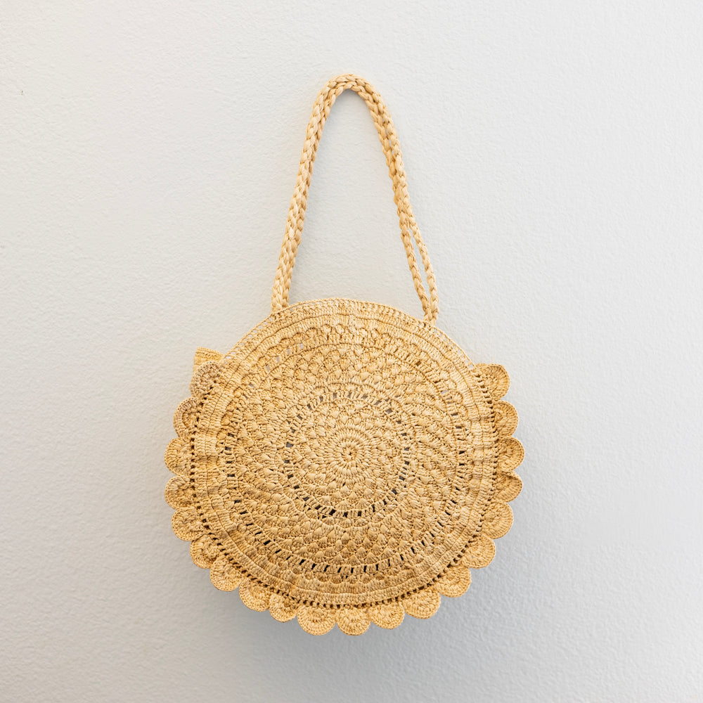 Women’s Soft Raffia Woven Summer Straw Shoulder Bag for Beach, Vacation & Summer Outfits