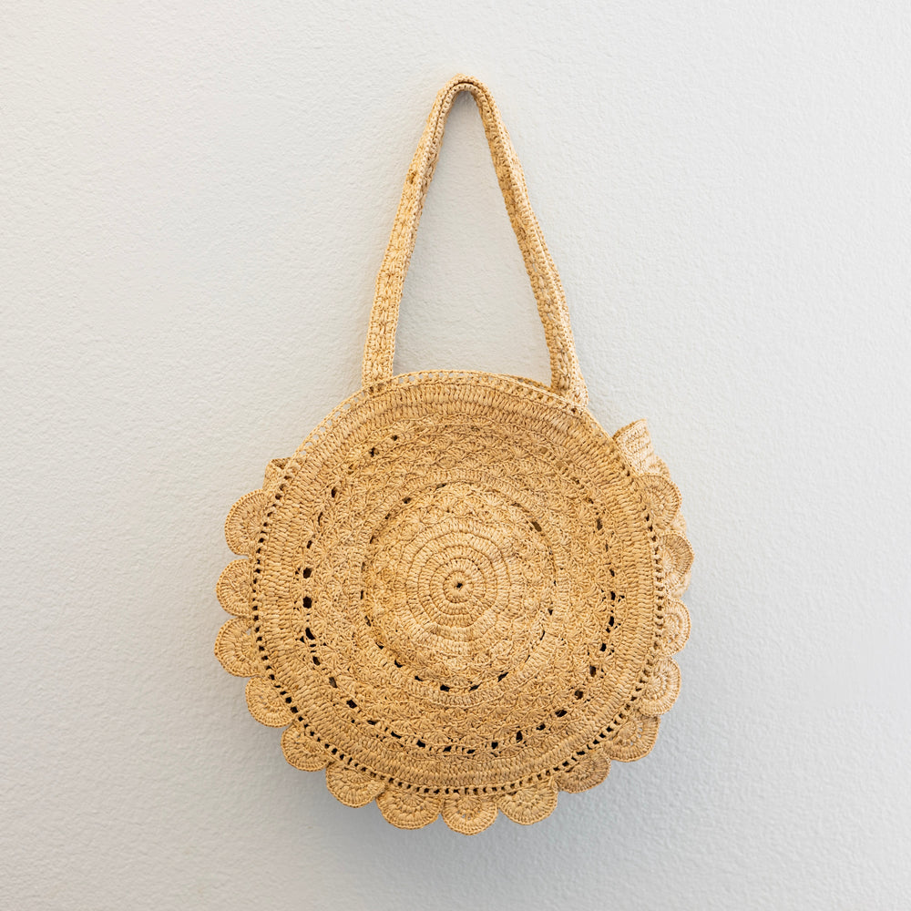 Women’s Soft Raffia Woven Summer Straw Shoulder Bag for Beach, Vacation & Summer Outfits